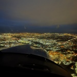56N at night over Denver